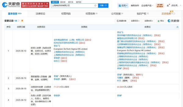 赚配网 小米旗下瀚星创投等入股纬钛机器人