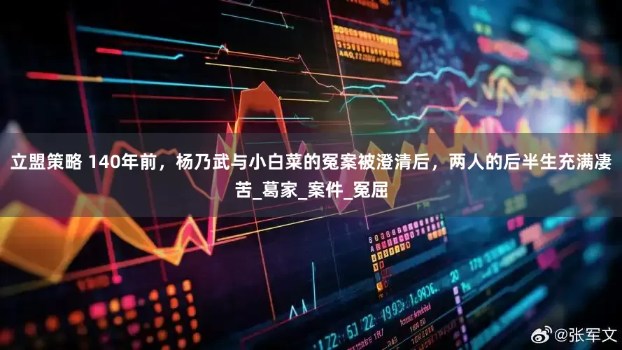 立盟策略 140年前，杨乃武与小白菜的冤案被澄清后，两人的后半生充满凄苦_葛家_案件_冤屈