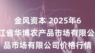 金风资本 2025年6月8日黑龙江省华博农产品市场有限公司价格行情