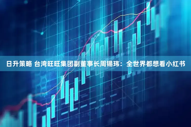 日升策略 台湾旺旺集团副董事长周锡玮：全世界都想看小红书